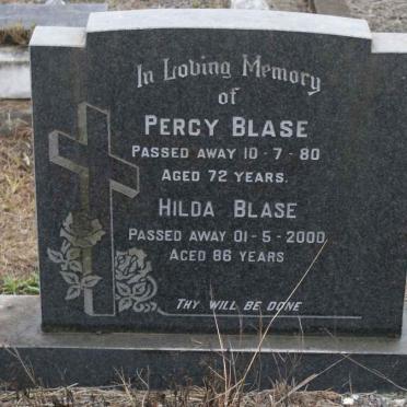 BLASE Percy -1980 &amp; Hilda -2000