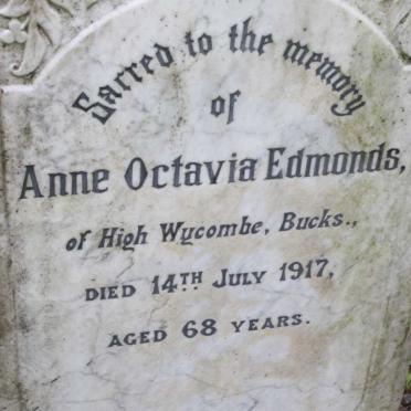 EDMONDS Anne Octavia -1917