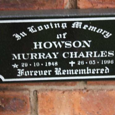 HOWSON Murray Charles 1948-1996