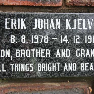 KJELVEI Erik Johan 1978-1989