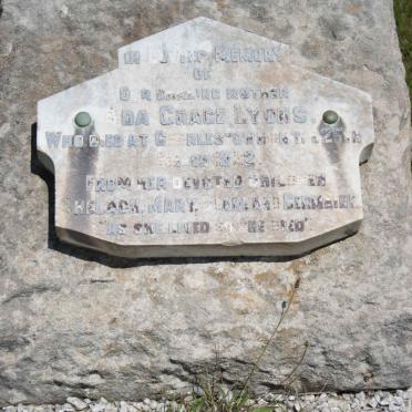 LYONS Ada Grace -1922