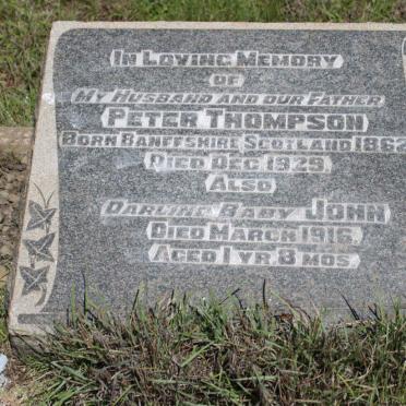 THOMPSON Peter 1862-1929 :: THOMPSON John -1916