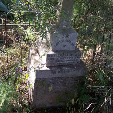 ROBINSON Albert Edward -1900