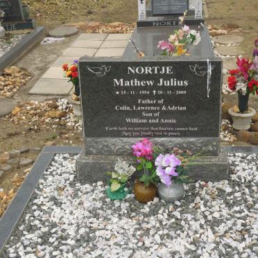 NORTJE Mathew Julius 1954-2009