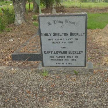 BUCKLEY Edward -1962 &amp; Emily Shelton -1962