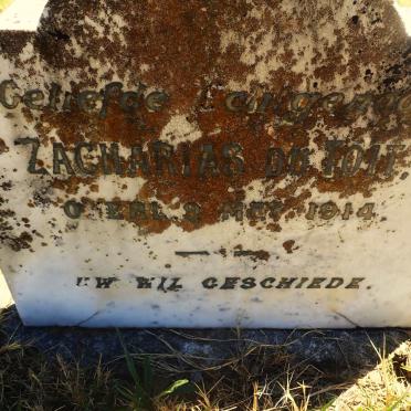 TOIT Zacharias, du -1914