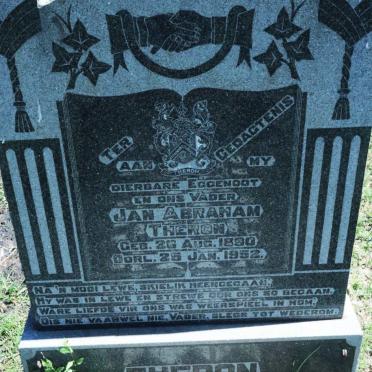 THERON Jan Abraham 1890-1952