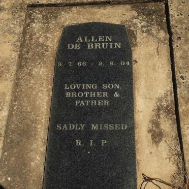 BRUIN Allen, de 1866-1904