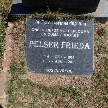 PELSER Will 1905-1972 &amp; Frieda 1916-2015