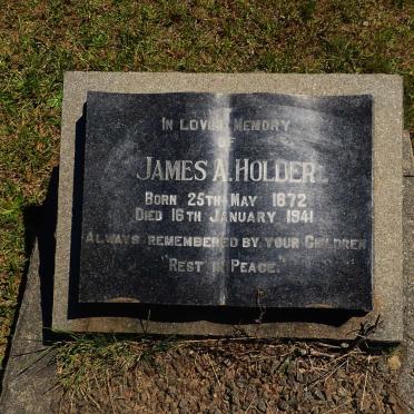 HOLDER James A. 1872-1941