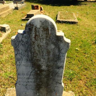 WALT J.H., van der 1825-1900