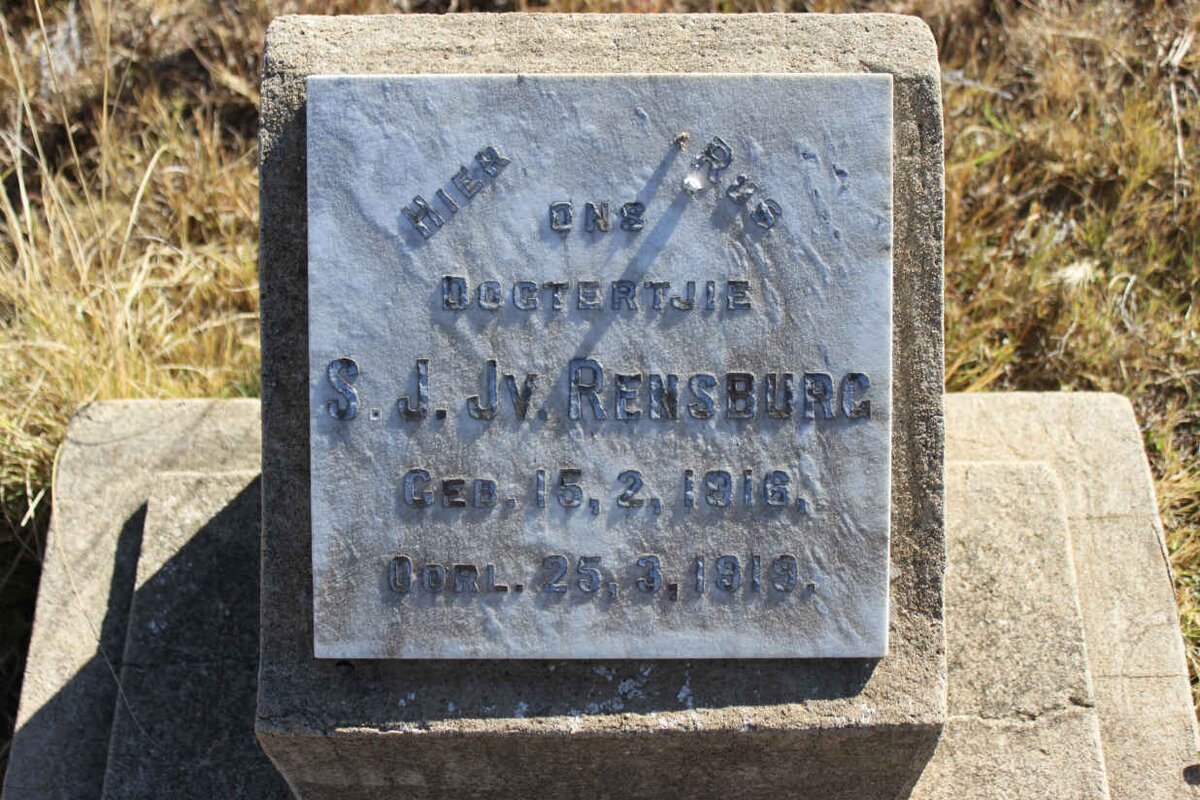 RENSBURG S.J., J.v. 1916-1919