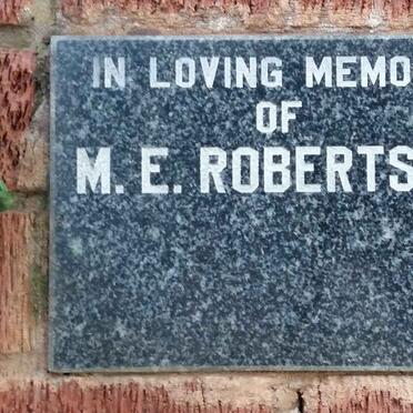 ROBERTSON M.E.
