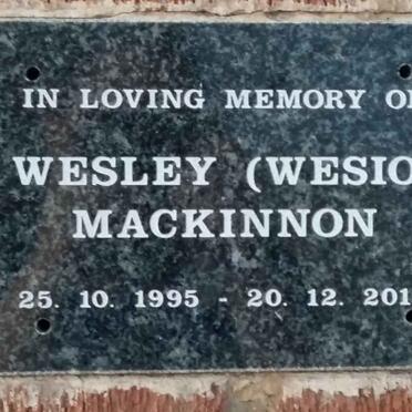 MACKINNON Wesley 1995-2012