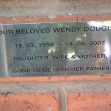 DOUGLAS Wendy 1958-2007