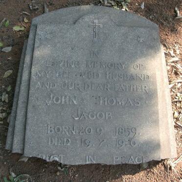 JACOB John Thomas 1859-1926