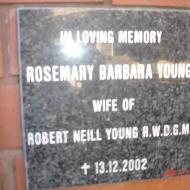 YOUNG Rosemary Barbara -2002