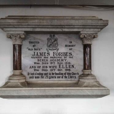 FORBES James -1910 & Ellen -1909