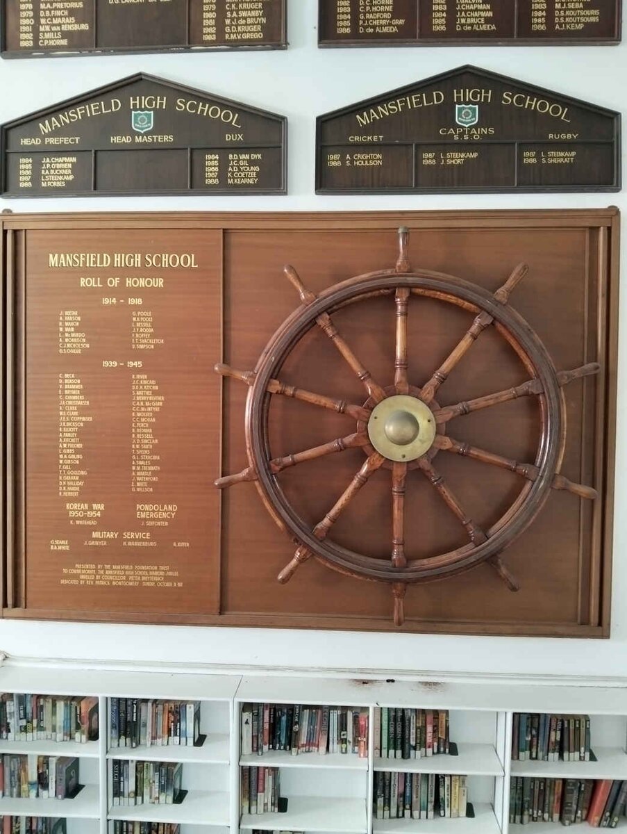 05. Mansfield High School - Roll of Honour