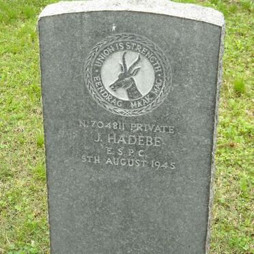 HADEBE  J. -1945