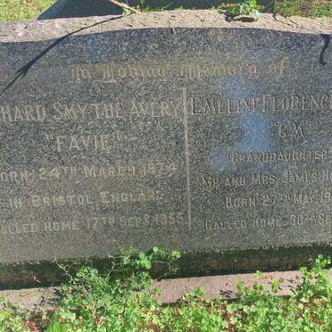 AVERY Richard Smyth 1874-1955 & Emeline Florence 1903-1993