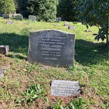 CRUICKSHANK Henry James Stewart 1905-1979 & Lydia Jacoba 1923-1968 _1