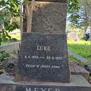 MEYER Luke 1973-1976