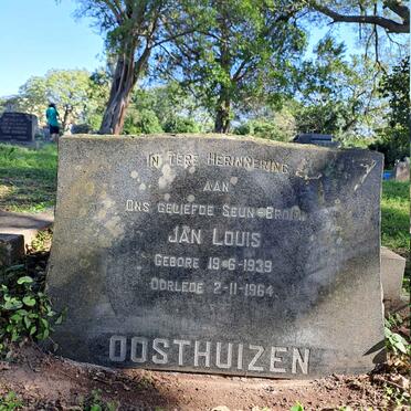 OOSTHUIZEN Jan Louis 1939-1964