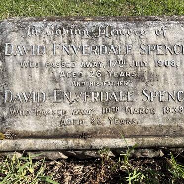 SPENCE David Enverdale -1938 :: SPENCE David Enverdale -1908