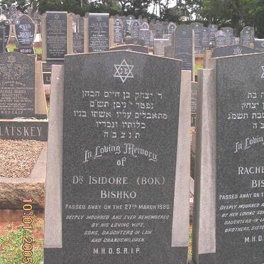 BISHKO Isidore -1980