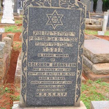 BRONSTEIN Solomon -1947