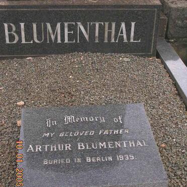 BLUMENTHAL Arthur -1935