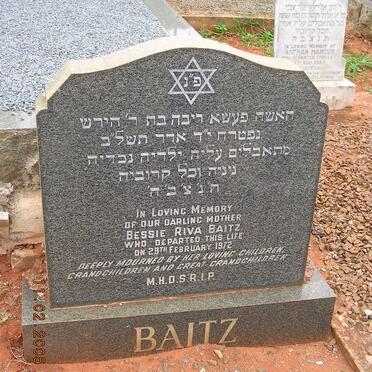 BAITZ Bessie Riva -1972