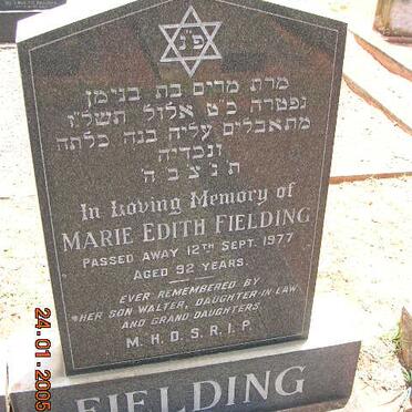 FIELDING Marie Edith -1977
