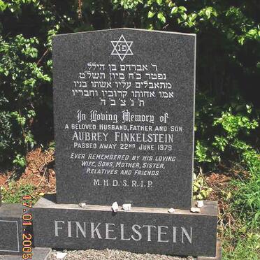 FINKELSTEIN Aubrey -1979