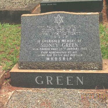 GREEN Sidney -1962
