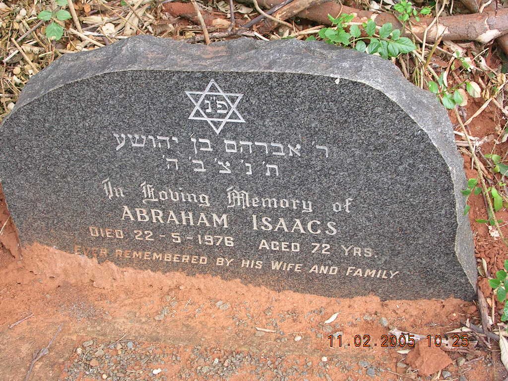 ISAACS Abraham -1976