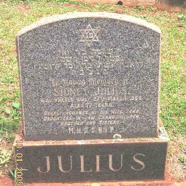 JULIUS Sidney -1956