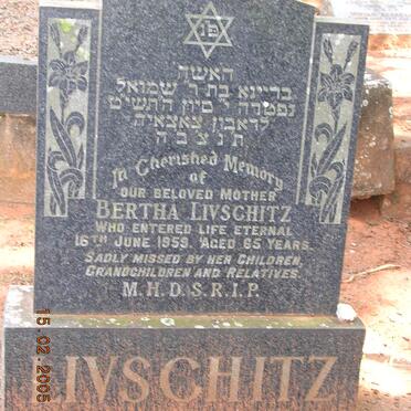 LIVSCHITZ Bertha -1959