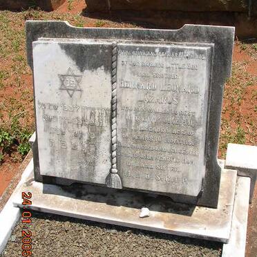 LAZARUS Bernard Leonard -1941