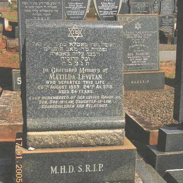 LEVITAN Matilda -1959