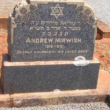 MIRWISH Andrew 1916-1951