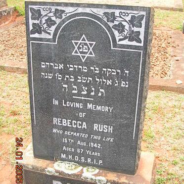 RUSH Rebecca -1942