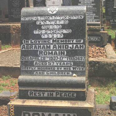 ROMAIN Abraham Anidjah -1937