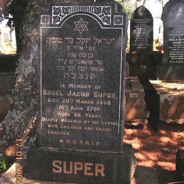 SUPER Sroel Jacob -1940