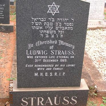 STRAUSS Ludwig -1969