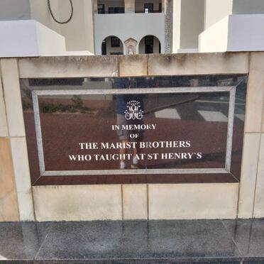 6. In Memory of The Marist Brothers Who Taught at St Henry´s