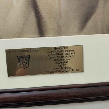 HUGHES Gerald James -1942