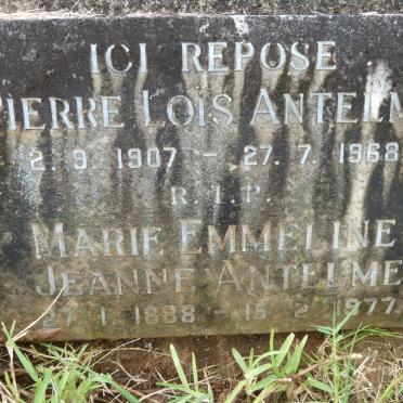 ANTELME Pierre Lois 1907-1968 :: ANTELME Marie Emmeline Jeanne 1888-1977