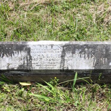 ABERDEIN Gordon 1927-1928 